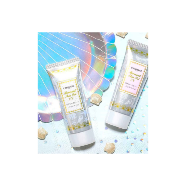 CANMAKE - Mermaid Skin Gel UV Moisturizing Sunscreen SPF50+ PA++++ 40g - Slika 3