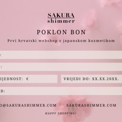 poklon bon sakura shimmer