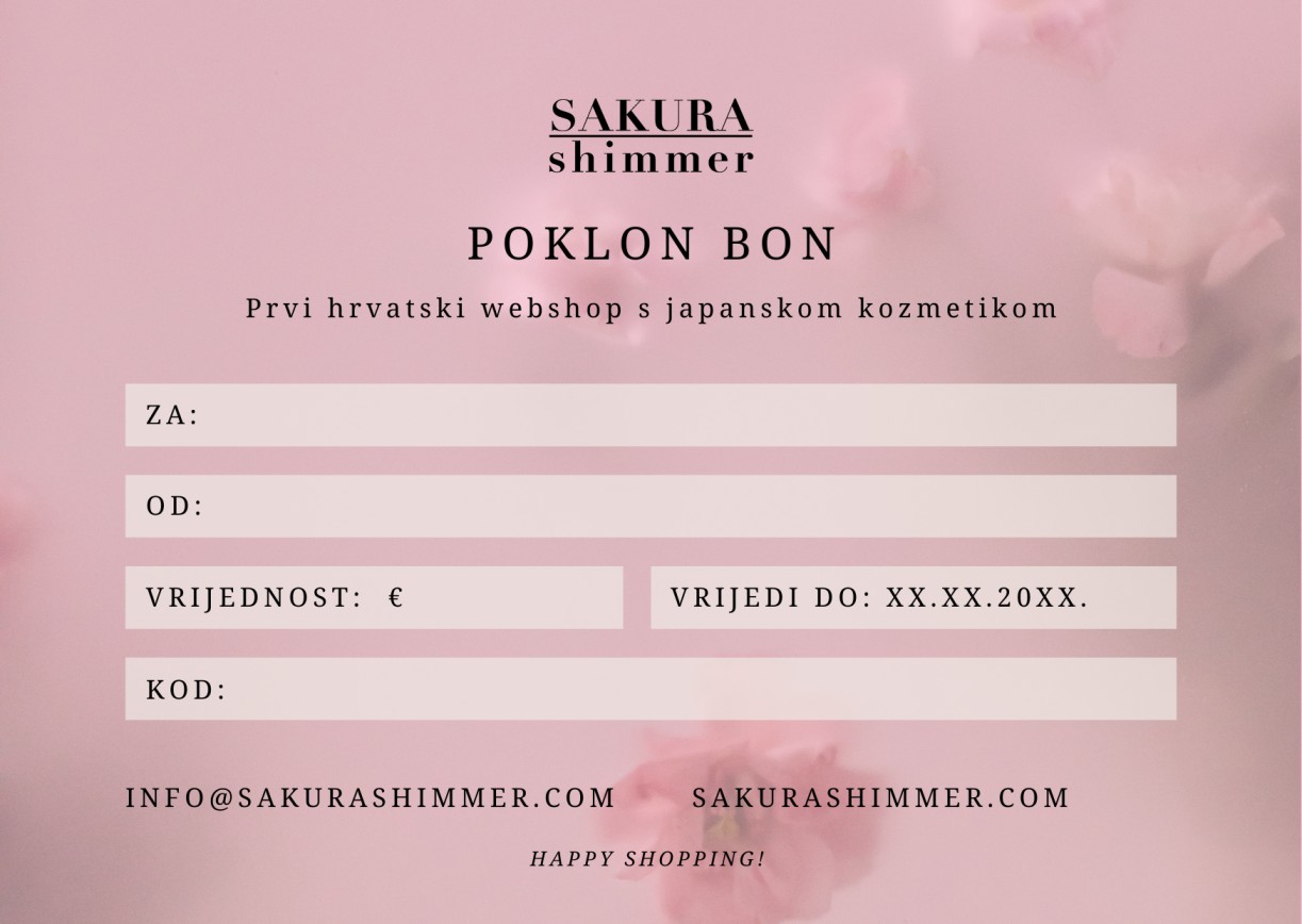 poklon bon sakura shimmer